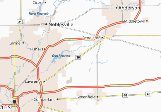 Fortville Map