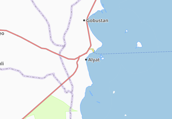 Karte Stadtplan Alyat