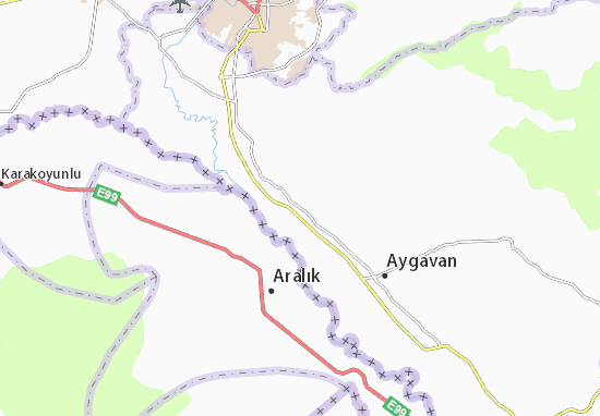 Karte Stadtplan Artashat