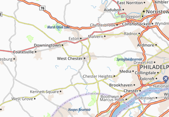 Mapas-Planos West Chester