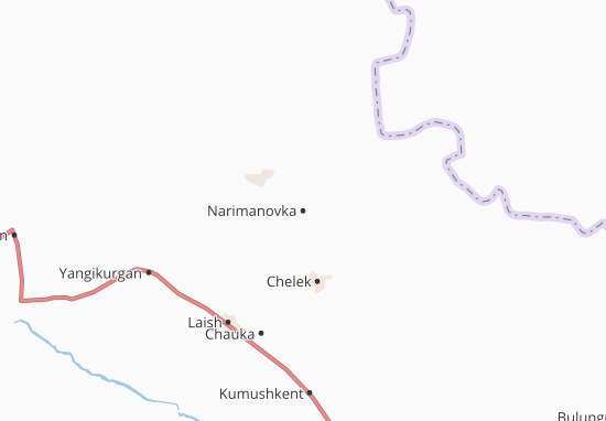 Mapa Narimanovka