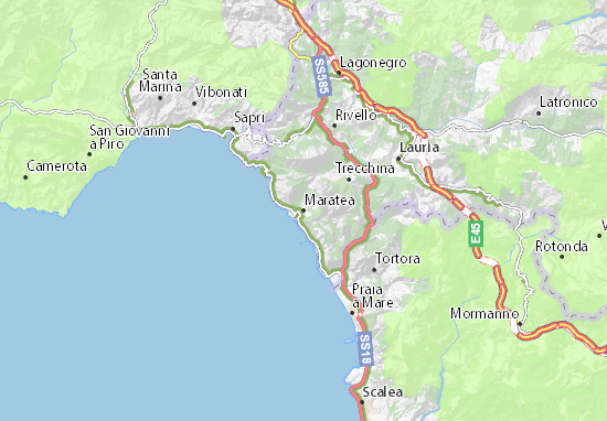 Maratea Map