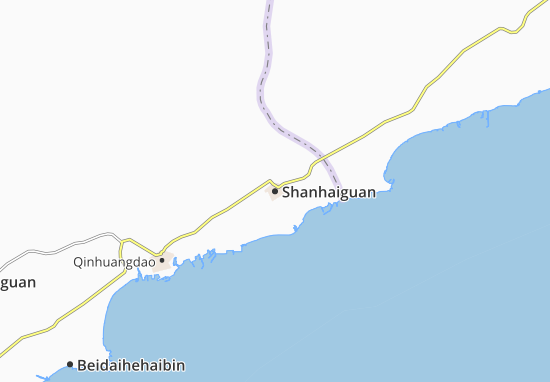 Kaart Plattegrond Shanhaiguan