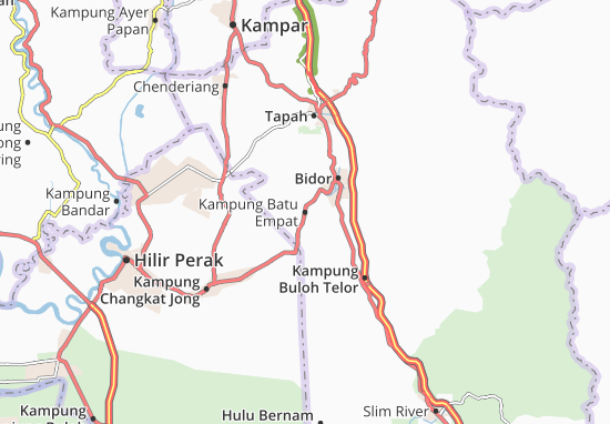 Bidor Map