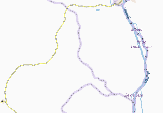 Kaart Plattegrond Seoundou