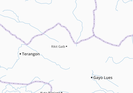 Karte Stadtplan Rikit Gaib