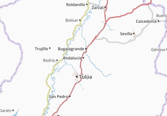 Karte Stadtplan Andalucía