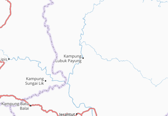 Kaart Plattegrond Kampung Lubuk Payung