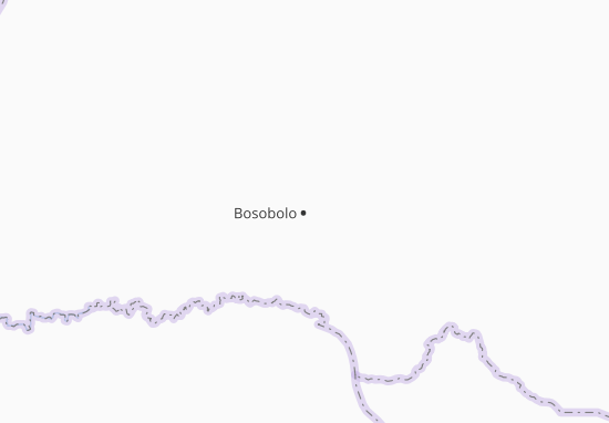 Kaart Plattegrond Bosobolo