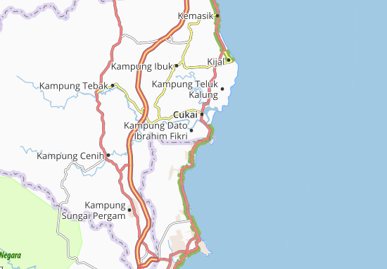Mapa Kampung Dato Ibrahim Fikri