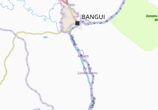 Kaart Plattegrond Bokassi II
