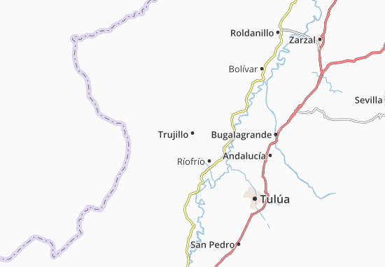 Karte Stadtplan Trujillo