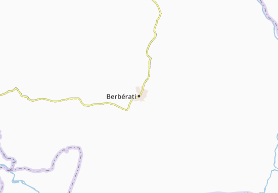 Karte Stadtplan Berbérati