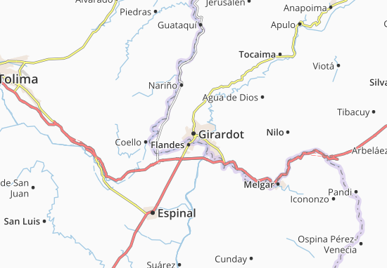 Girardot Map