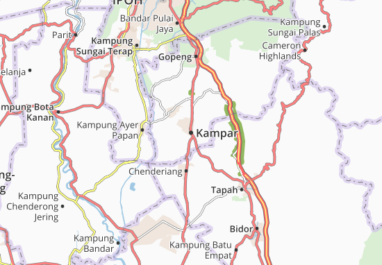 Mappe-Piantine Kampar