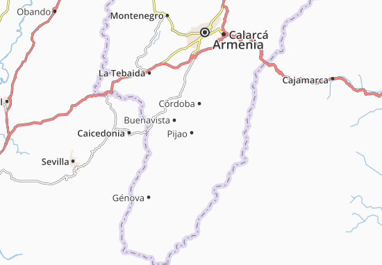 Pijao Map