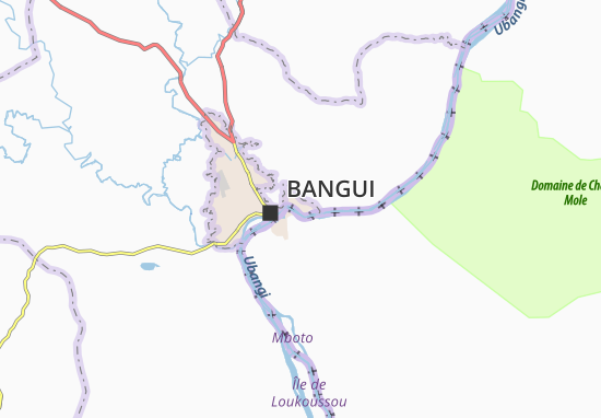 Karte Stadtplan Ouango