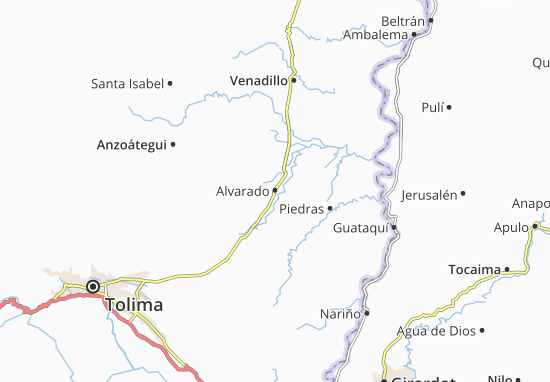 Alvarado Map