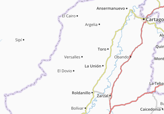 Mapa Versalles