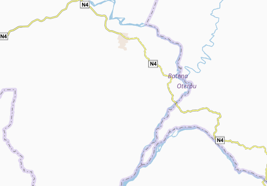 Karte Stadtplan Ombessa