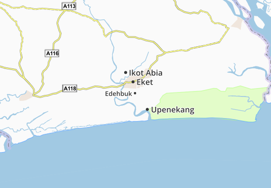 Edehbuk Map