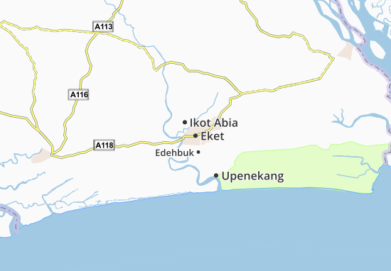 Eket Map