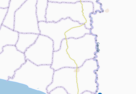 Kaart Plattegrond Bamake
