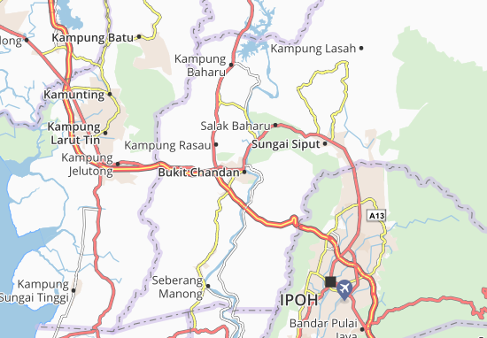 Carte-Plan Kuala Kangsar
