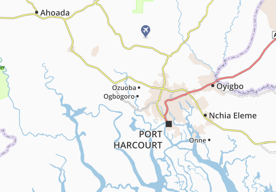 Mapa Ogbogoro
