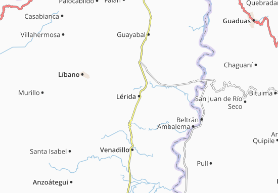 Lérida Map