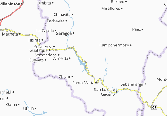 Macanal Map