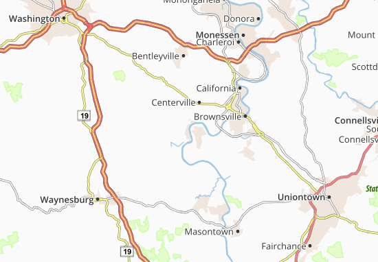 Fredericktown Map