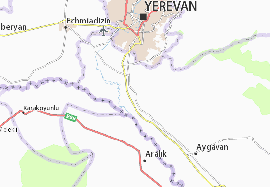 Karte Stadtplan Mkhchyan