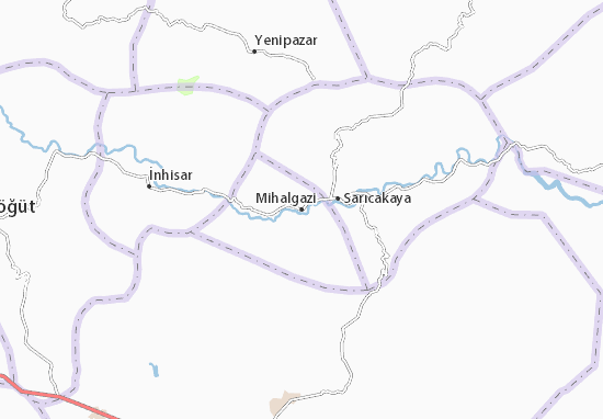 Kaart Plattegrond Mihalgazi