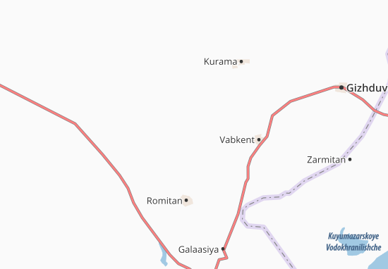 Kaart Plattegrond Yangibazae