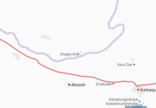 Karte Stadtplan Khatyrchi
