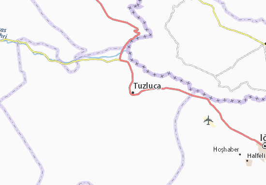 Mapa Tuzluca