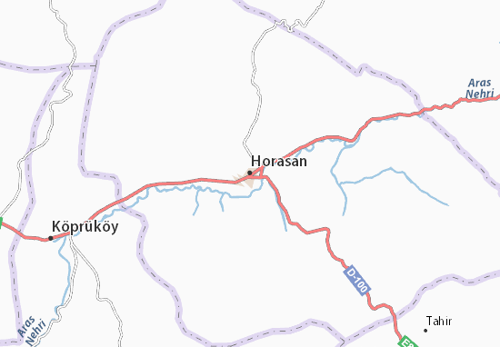 Karte Stadtplan Horasan