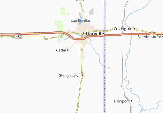 Karte Stadtplan Westville