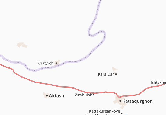 Kaart Plattegrond Chagatay