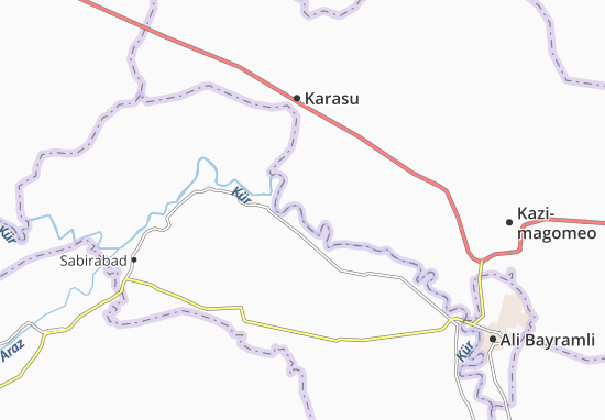 Mapa Talysh