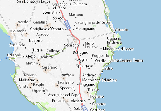 Botrugno Map