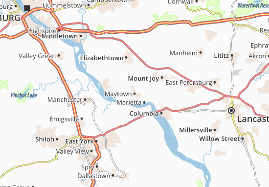 Maytown Map