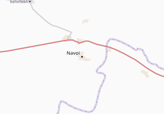 Mapa Navoi