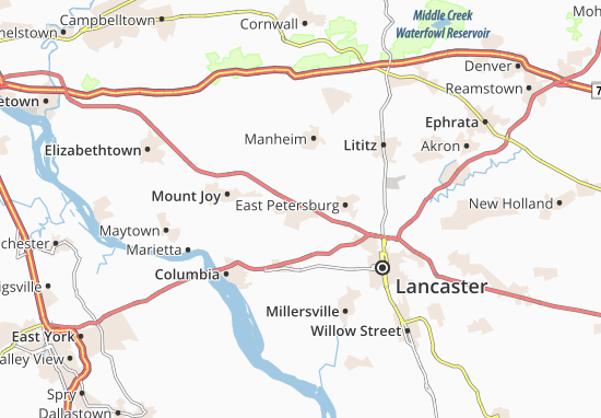 Landisville Map