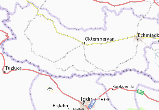 Kaart Plattegrond Bambakashat