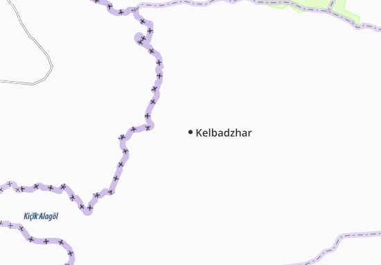 Karte Stadtplan Kelbadzhar