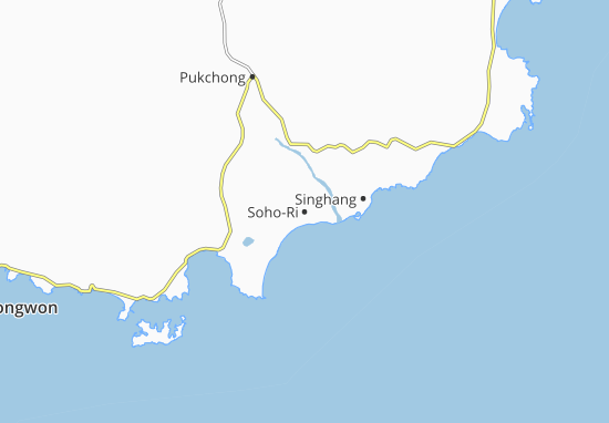 Mapa Soho-Ri