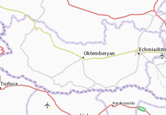 Kaart Plattegrond Oktemberyan