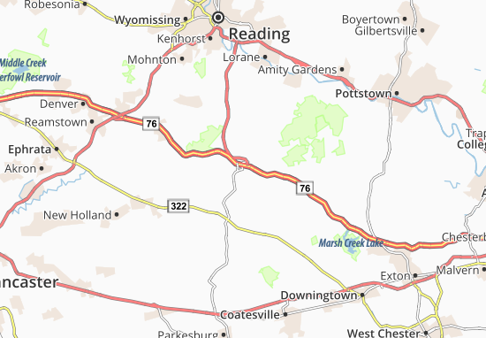 Morgantown Map